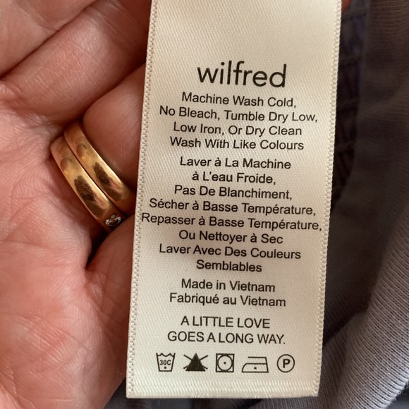 Wilfred blue bandeau top - Picture 2 of 3